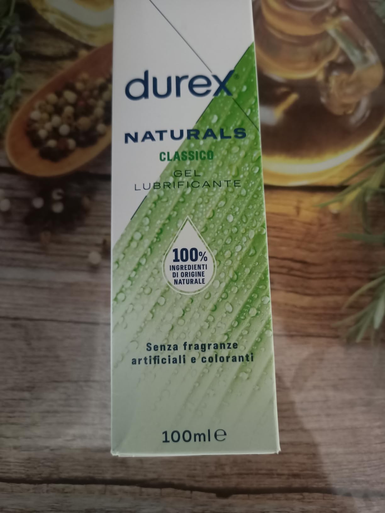Durex Naturals gel lubrificante intimo naturale 200 ml