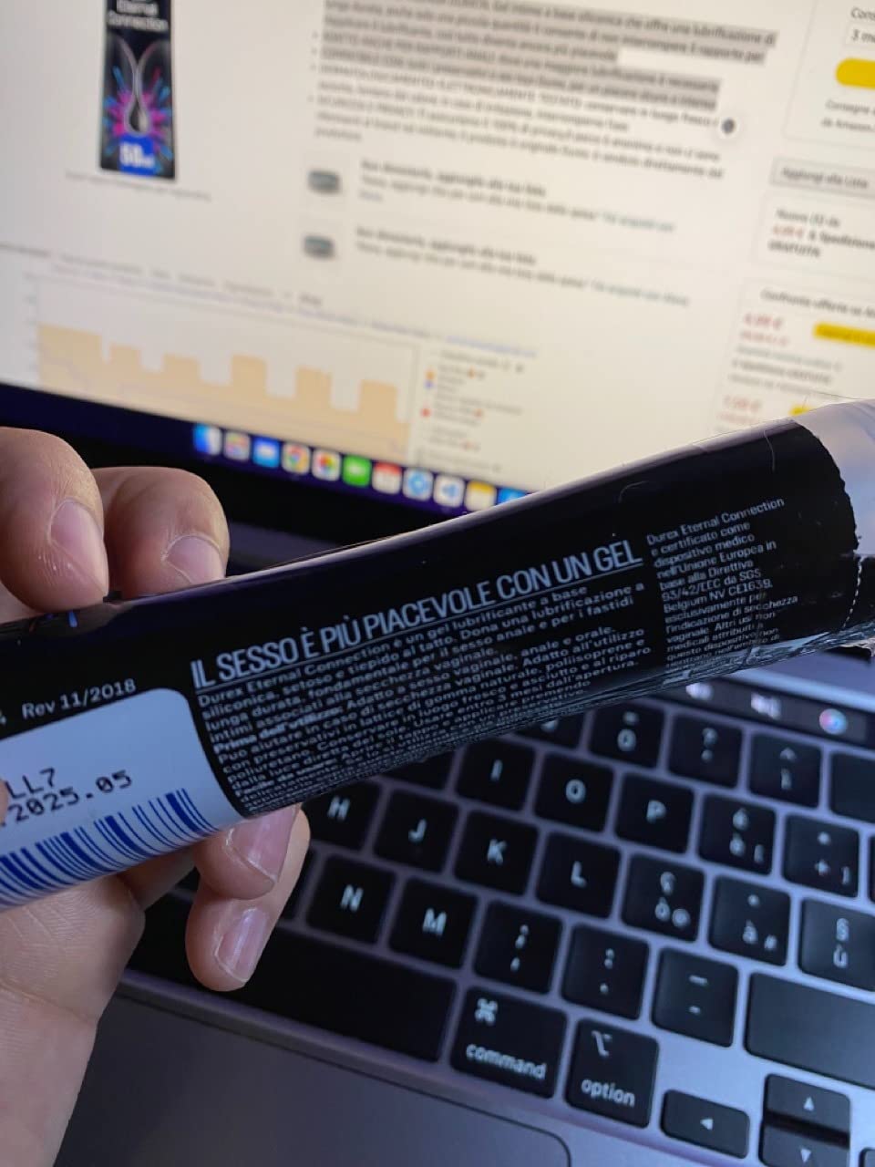 Durex Eternal Connection lubrificante siliconico 50 ml