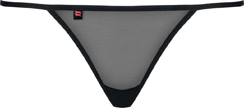Obsessive Luiza Thong perizoma nero in pizzo