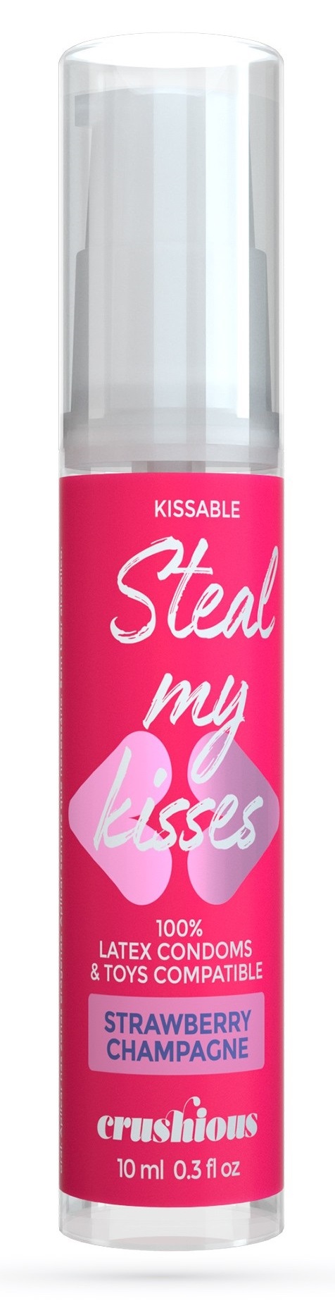 Crushious Steal My Kisses lubrificante commestibile 10 ml base acqua