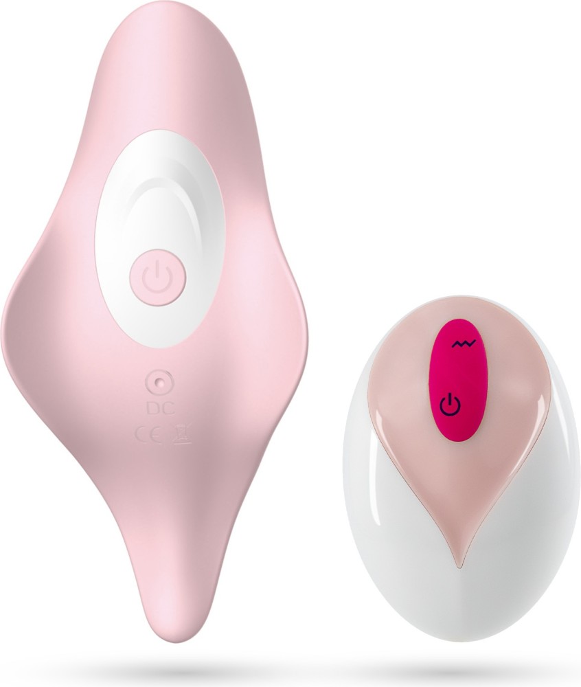 Crushious Mobula vibratore indossabile con telecomando 9 vibrazioni