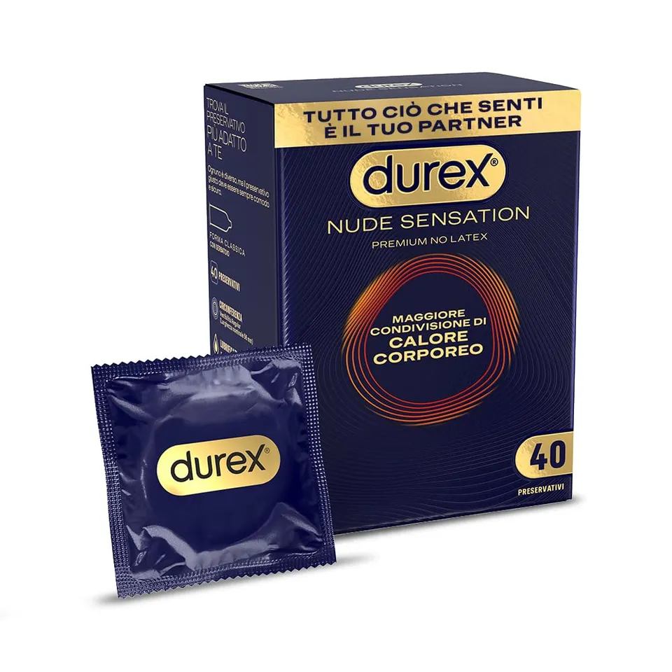 Durex Nude Sensation preservativi nitrile 40 pezzi