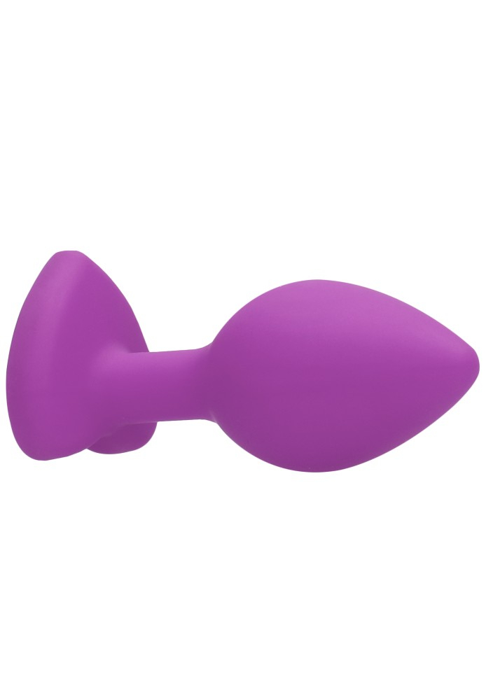 Ouch! Diamond Heart Regular plug anale viola silicone