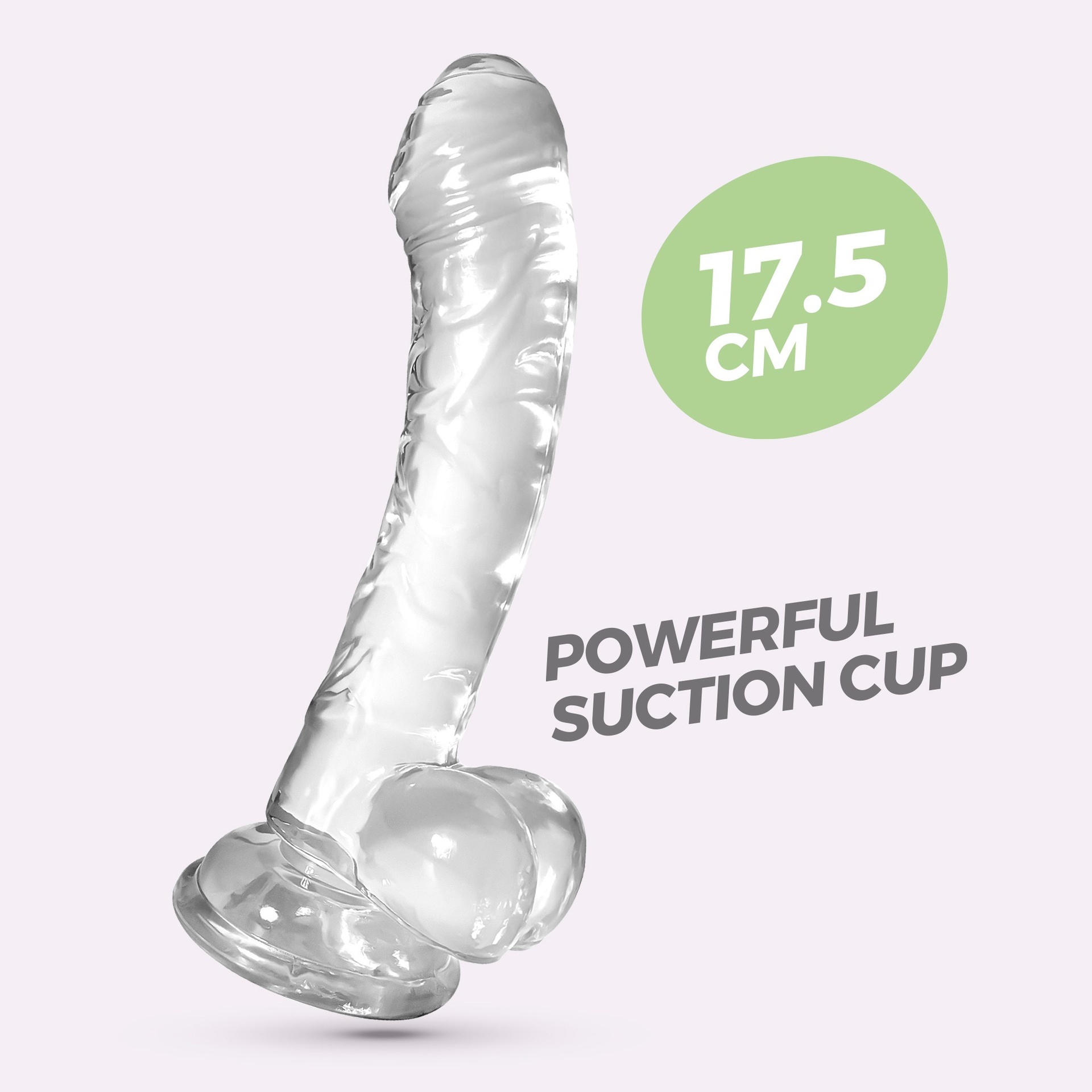 Crushious Hudini dildo realistico jelly 13,5 cm