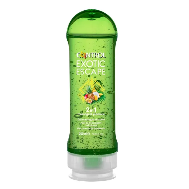 Control Exotic Escape gel massaggio lubrificante 2in1