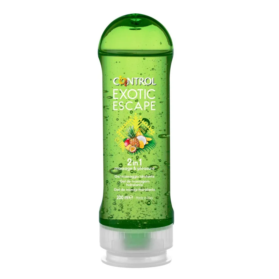 Control Exotic Escape gel massaggio lubrificante 2in1