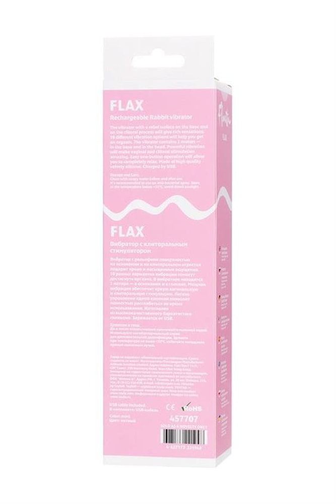 Toyfa Flovetta Flax vibratore rabbit 2 motori silicone 10 modi