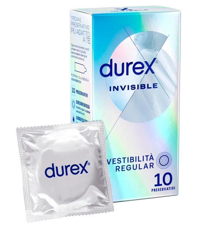 Durex Invisible preservativi ultrasottili 6 pezzi lattice