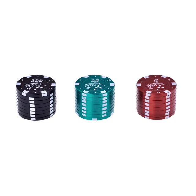 Champ High Chips grinder in metallo 42 mm 3 parti