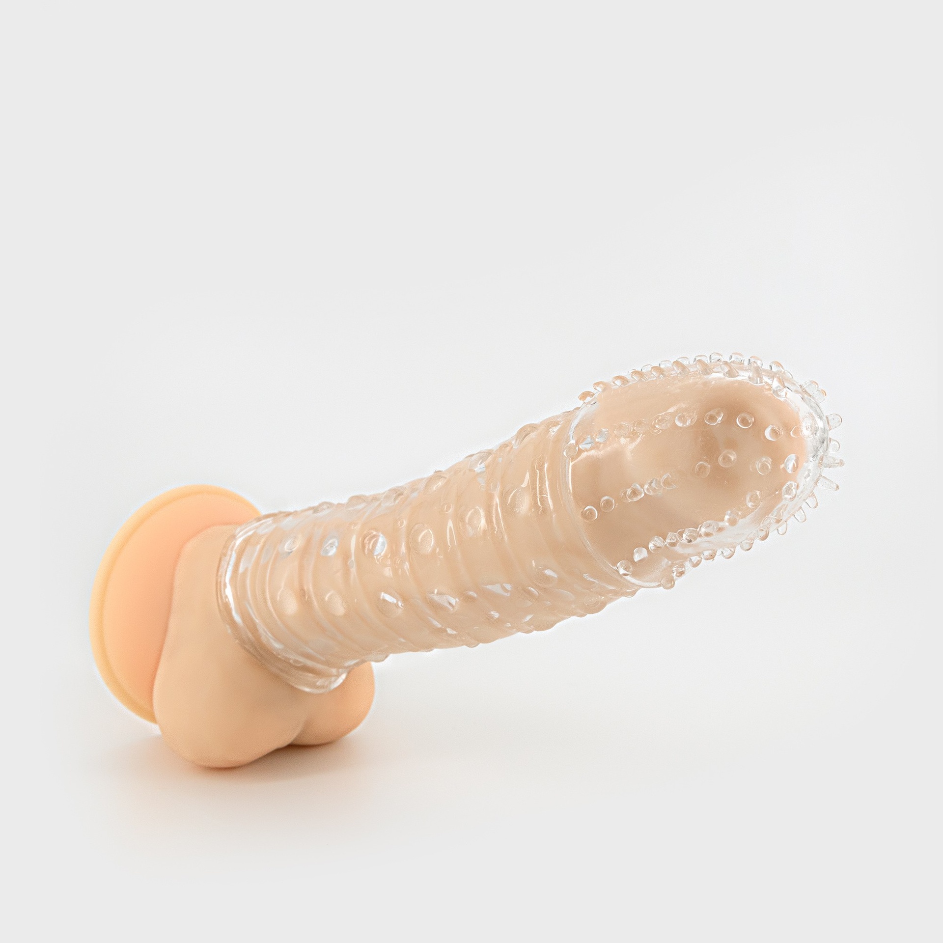 Crushious Dotted guaina per pene in TPE 15,5 cm