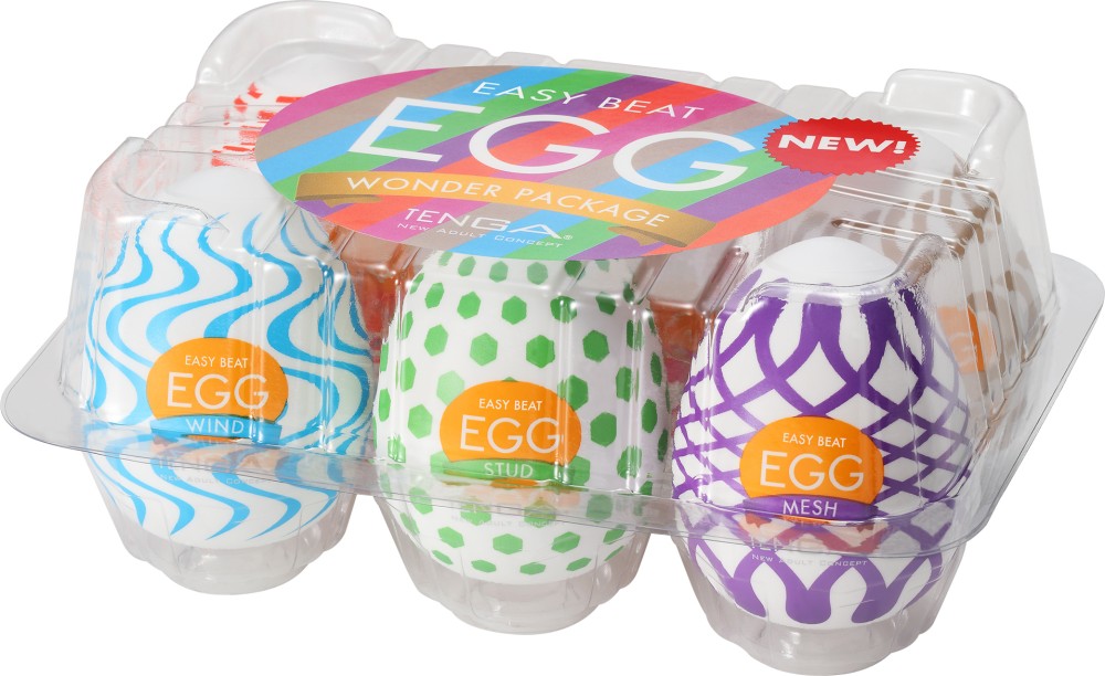 Tenga Egg Variety Pack Wonder masturbatore 6 ovetti