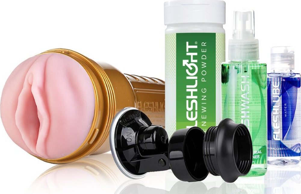Fleshlight Stamina Training Unit masturbatore kit completo