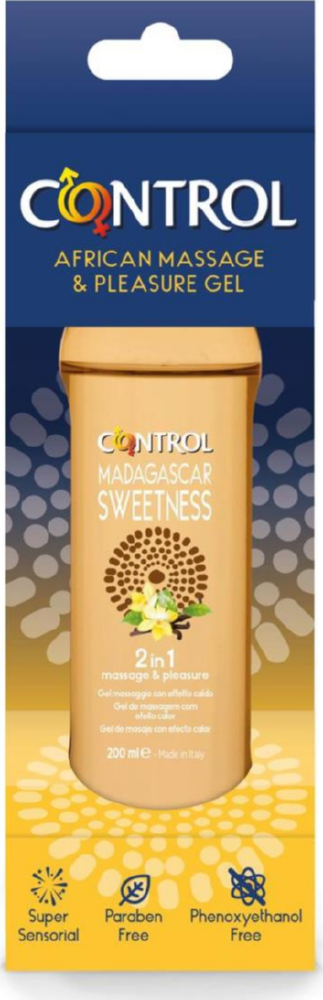 Control Madagascar Sweetness gel massaggio 2in1 vaniglia