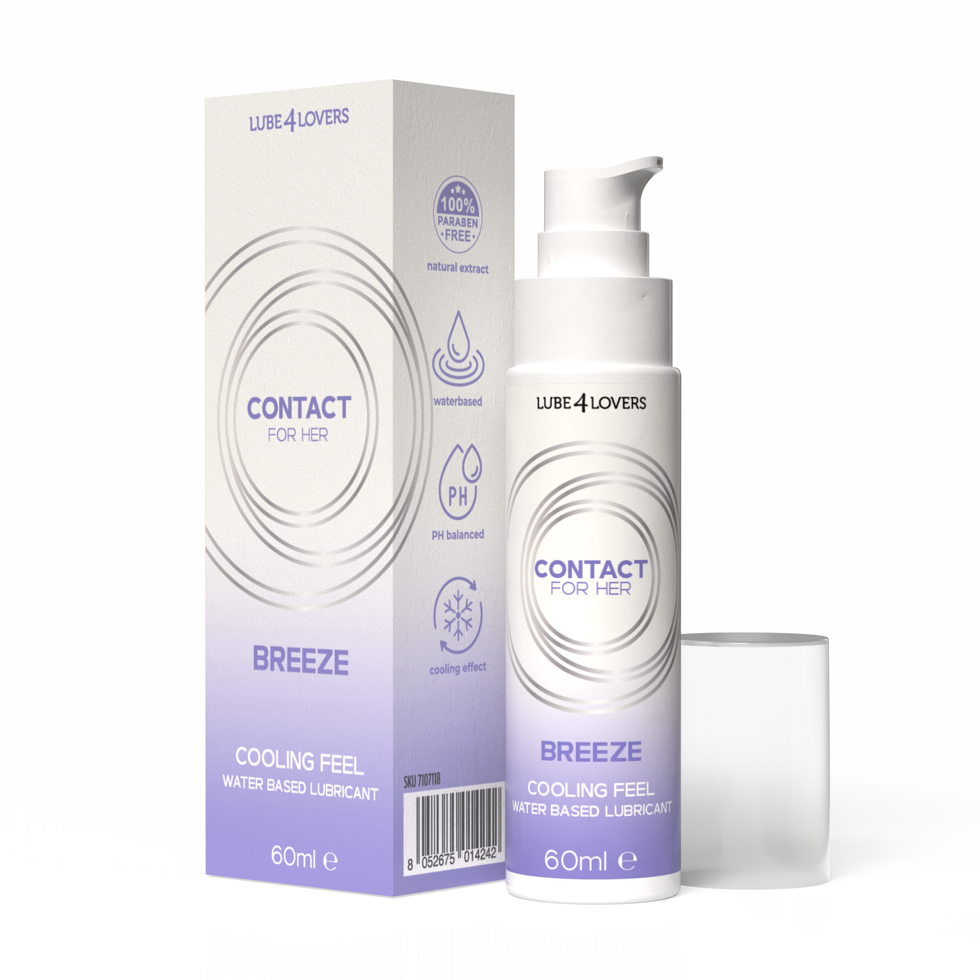 Lube4Lovers Breeze lubrificante vaginale freddo 60 ml