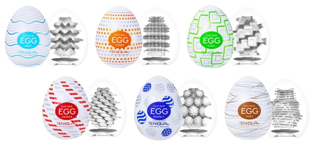 Tenga Egg Variety Pack Standard 6 ovetti