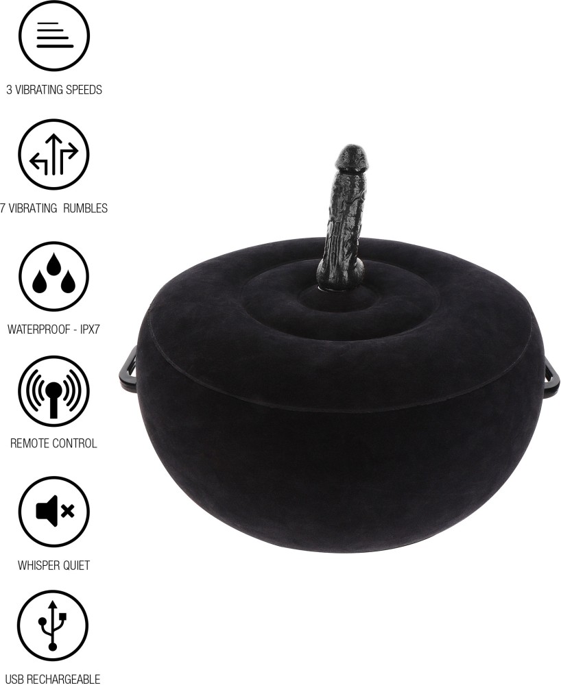 Taboom Inflatable Fuck Seat seggiolino con dildo vibrante
