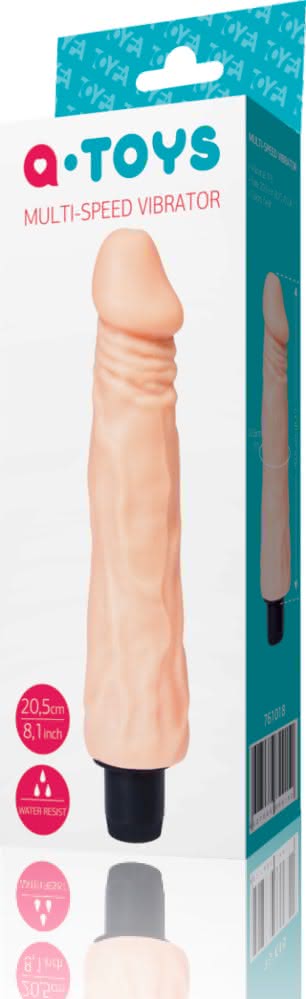 A-Toys 761018 Vibratore Realistico 20 cm TPE