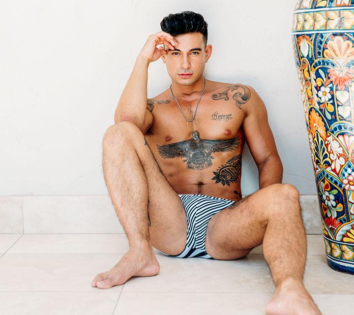 Fleshjack Boys Ricky Roman masturbatore anale Dolce