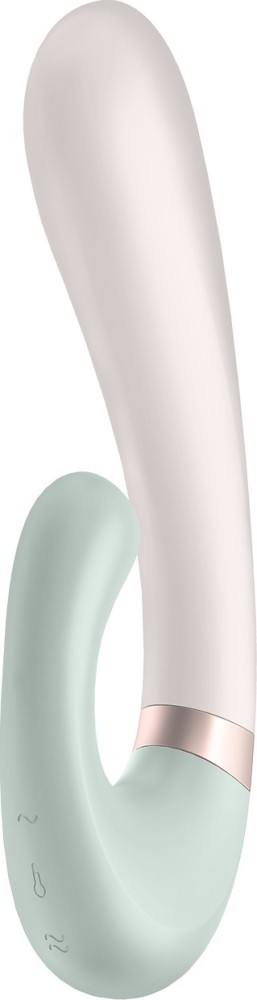 Satisfyer Heat Wave vibratore rabbit app riscaldante 39 gradi