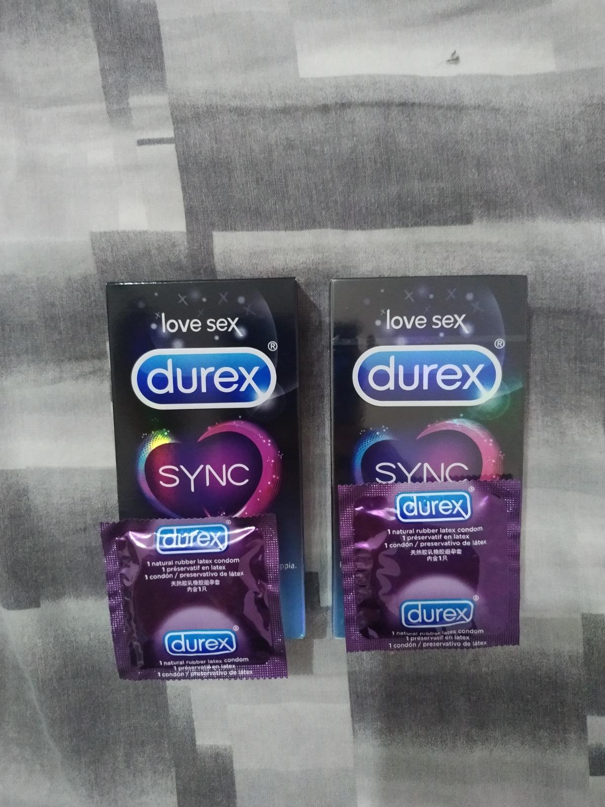 Durex Sync preservativi 6 pezzi ritardanti stimolanti