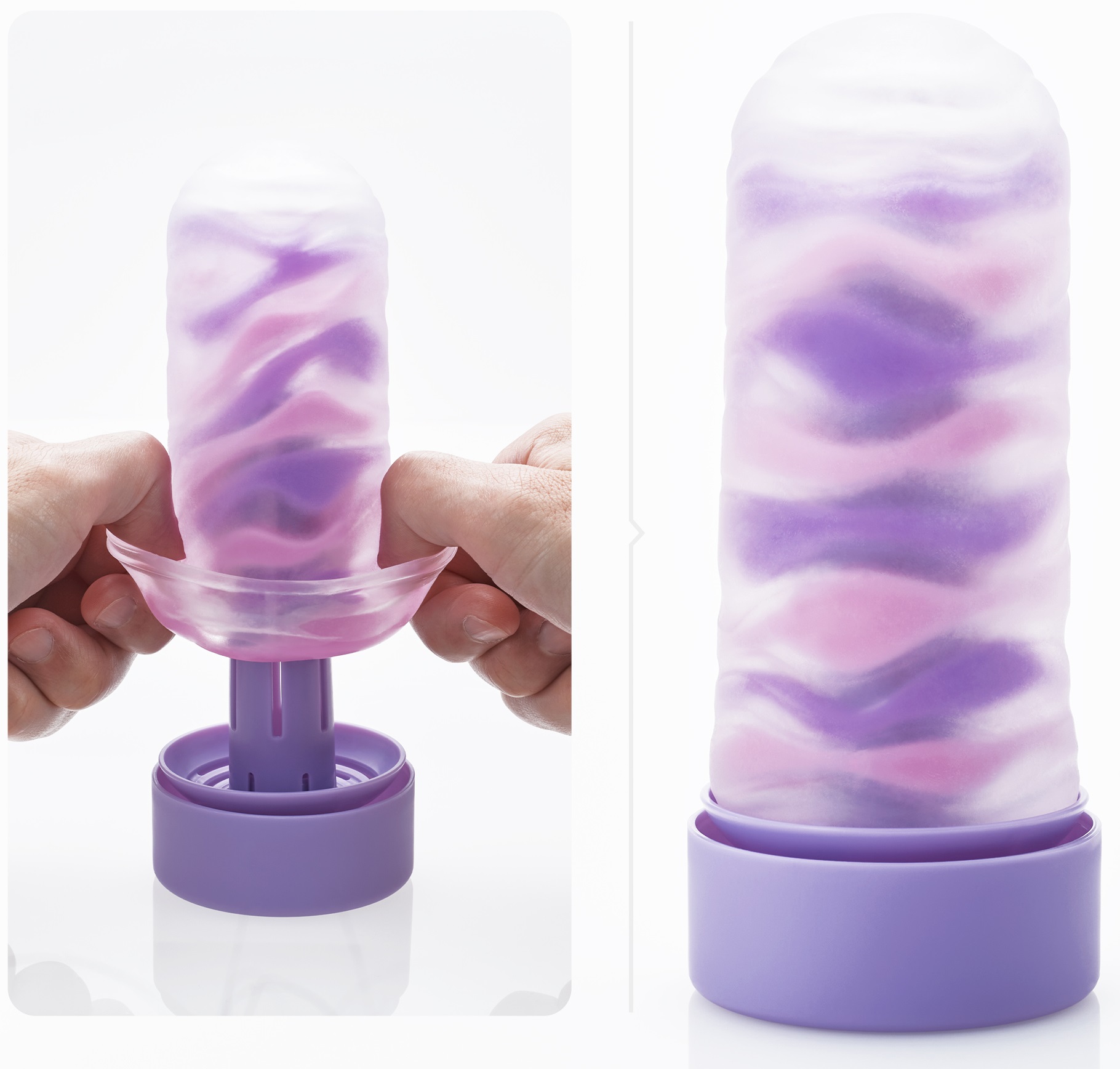 Tenga Arte Drape masturbatore uomo elastomero