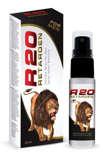 Retarden R20 spray ritardante 20ml effetto rinfrescante
