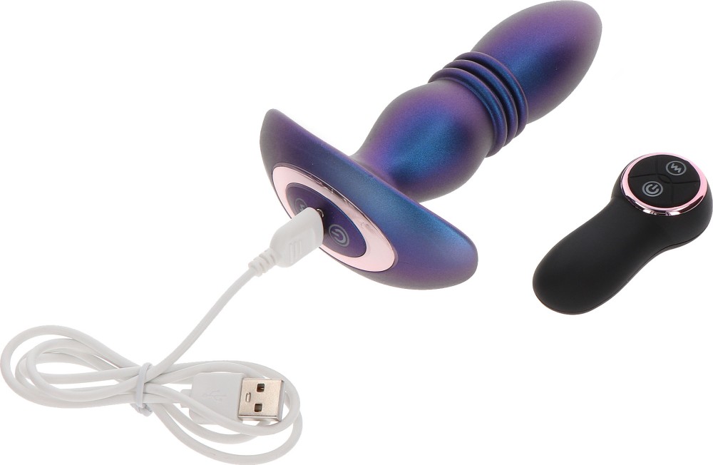 Toyjoy Buttocks The Tough plug anale vibrante blu