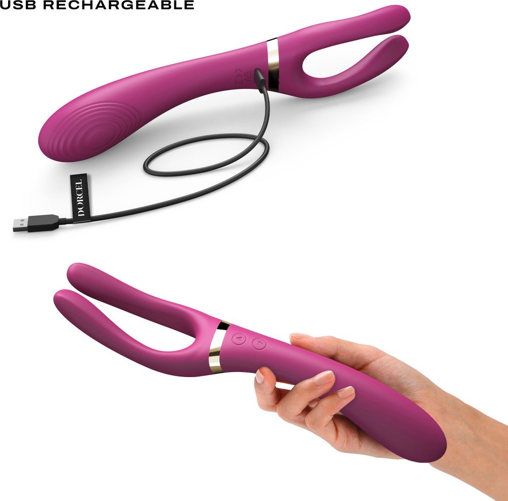 Dorcel Infinite Joy vibratore coppia 3 motori 9 modalità