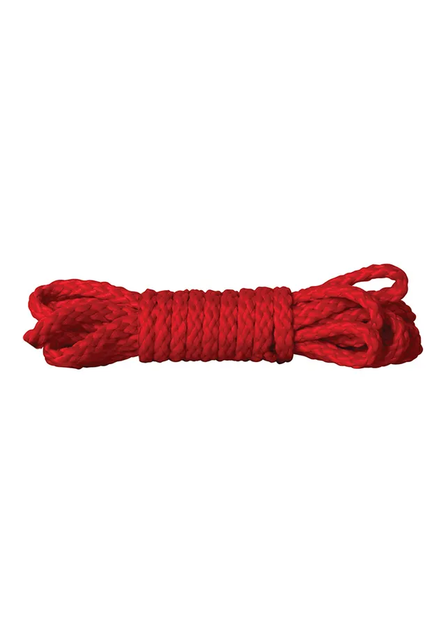 Kinbaku Mini Rope corda bondage rossa 1,5 m morbida