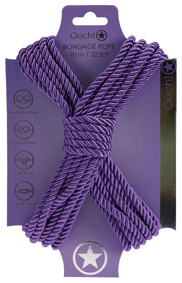 Ouch! Polyester Bondage Rope corda shibari viola 10 m