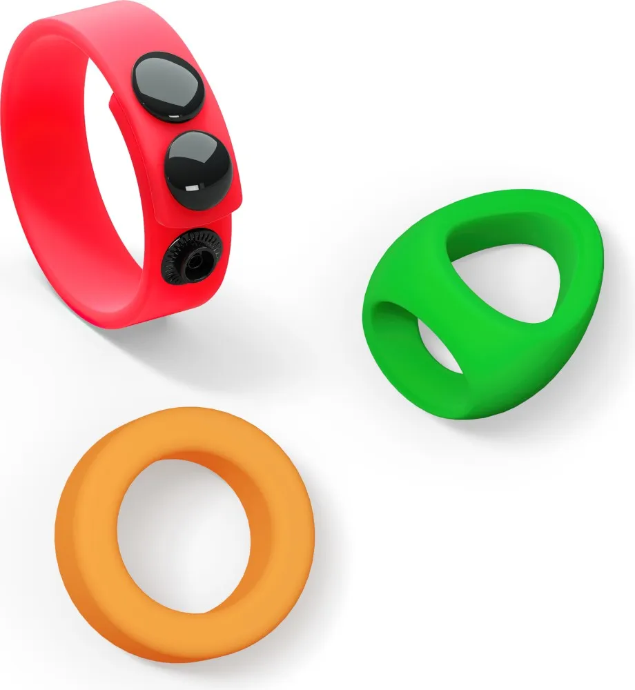 Love to Love Neon Ring cockring kit 3 anelli silicone