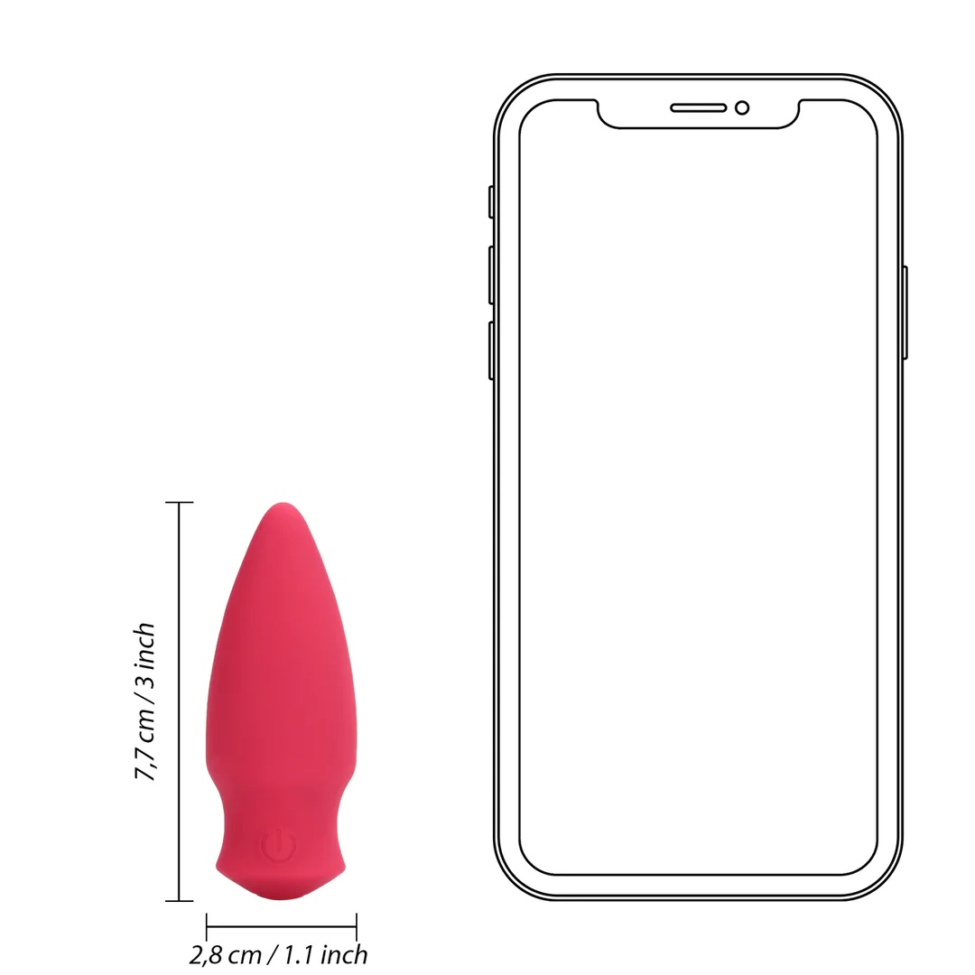 Loveline Cone Shaped Bullet Vibrator mini vibratore silicone