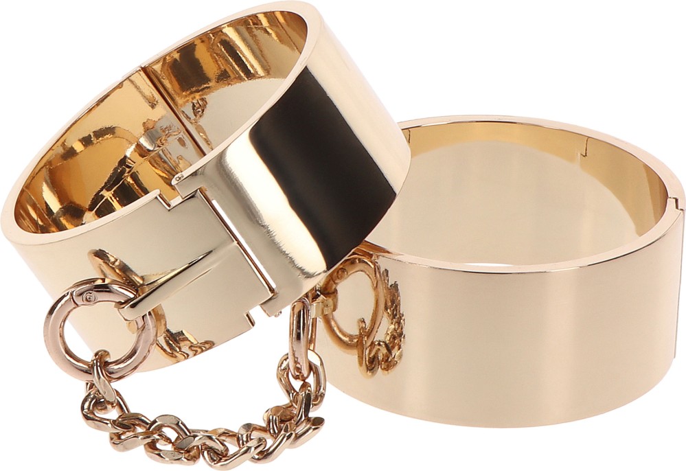 Taboom Dona Slave Wrist Cuffs polsini metallo