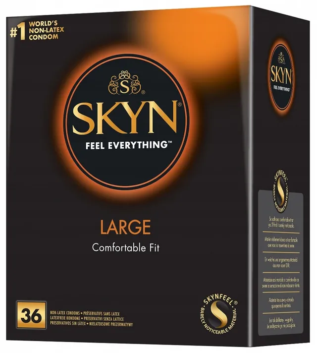 Skyn Large preservativi sensoprene large 36 pezzi anallergici