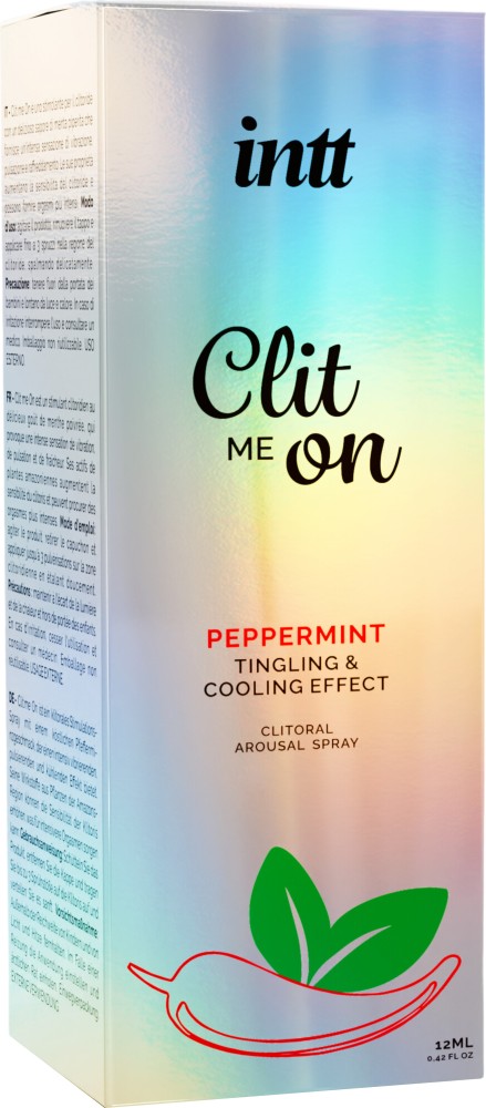 Intt Clit Me On Peppermint spray stimolante menta freddo