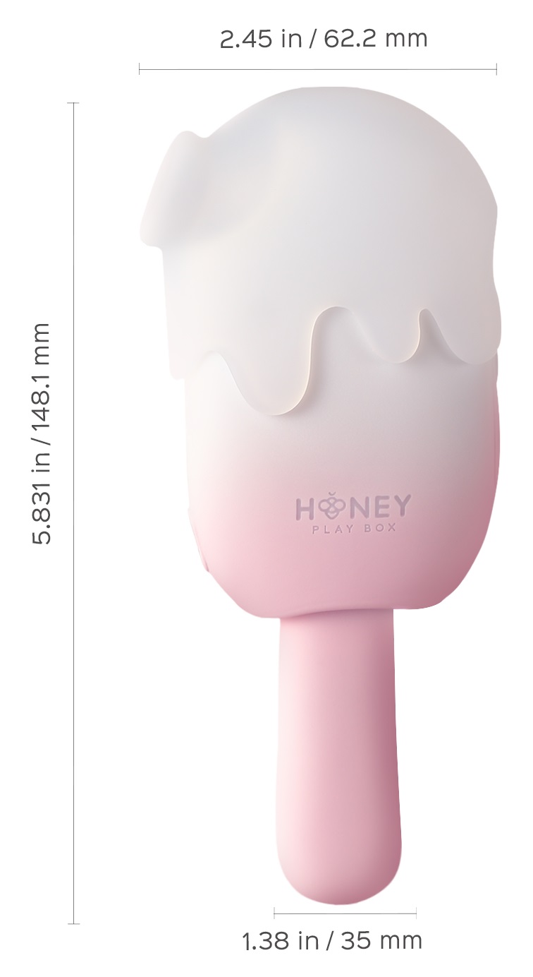 Honey Play Box Bite Me succhiaclitoride gelato 8 modalità