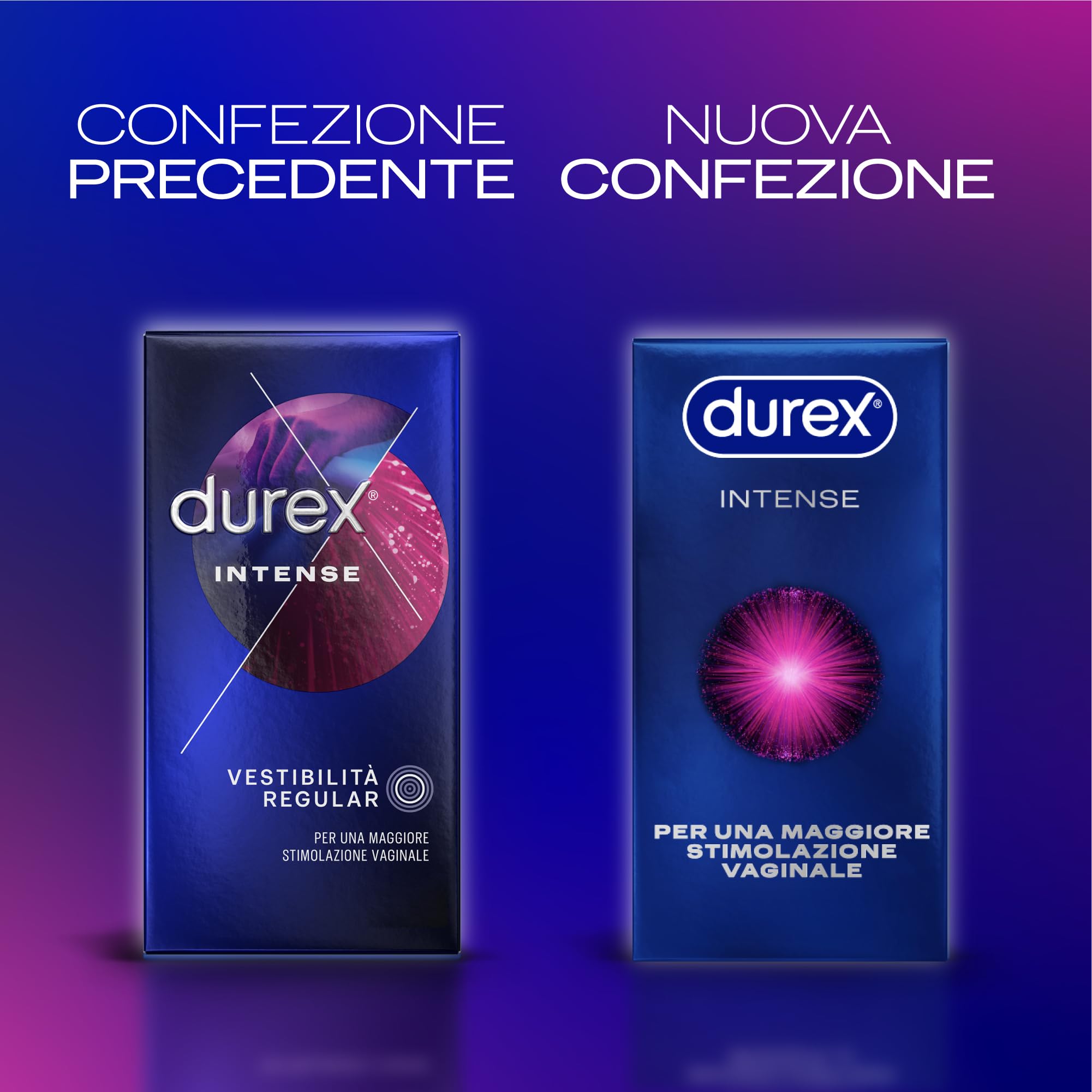 Durex Intense Profilattici Stimolanti 6 Pezzi Nervature