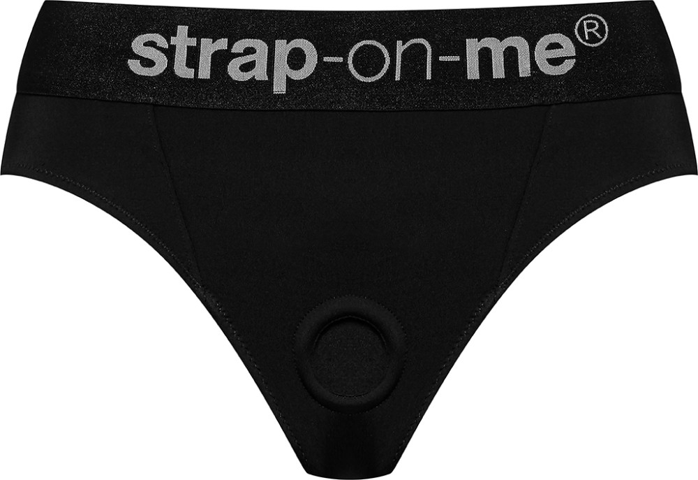 Strap-On Me Heroine harness per strap-on in microfibra