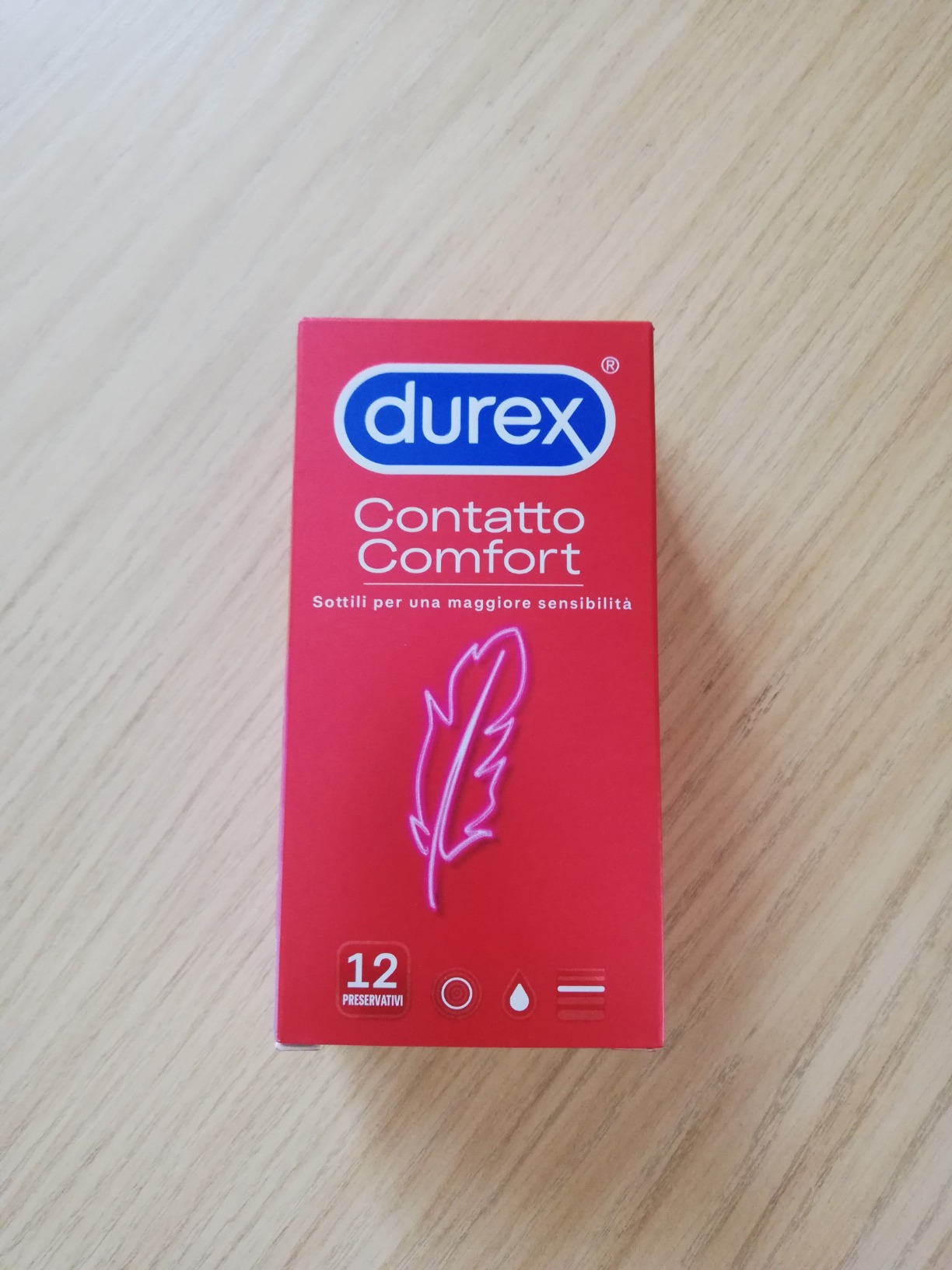 Durex Contatto Comfort preservativi sottili 6 pz lubrificati
