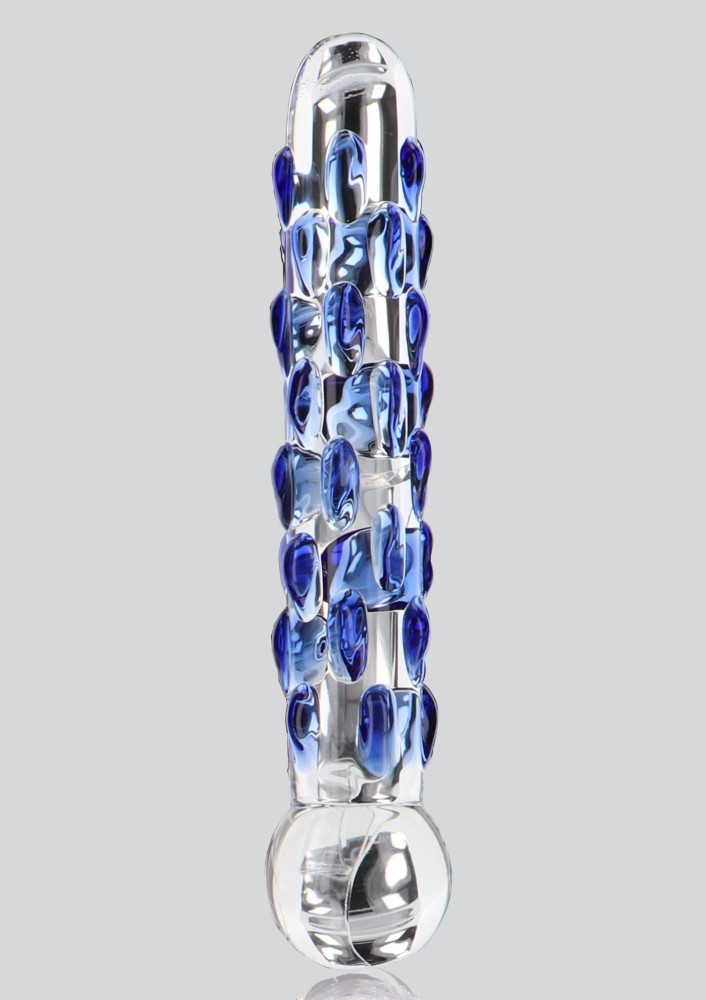 ToyJoy Glass Worxx Diamond Dazzler dildo vetro rilievi