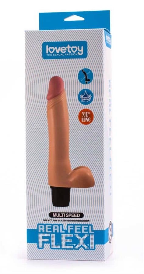 Lovetoy Real Feel Flexi 9.0 vibratore realistico