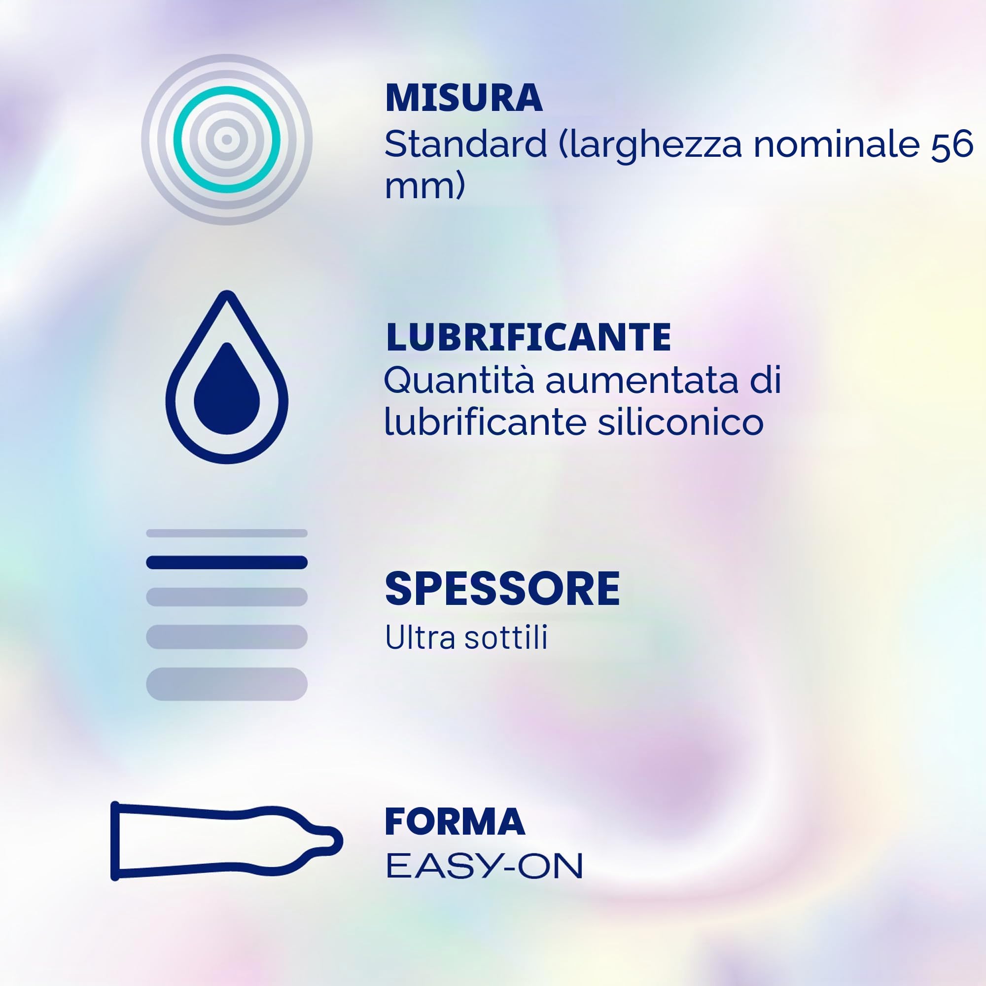 Durex Invisible preservativi extra sottili extra lubrificati