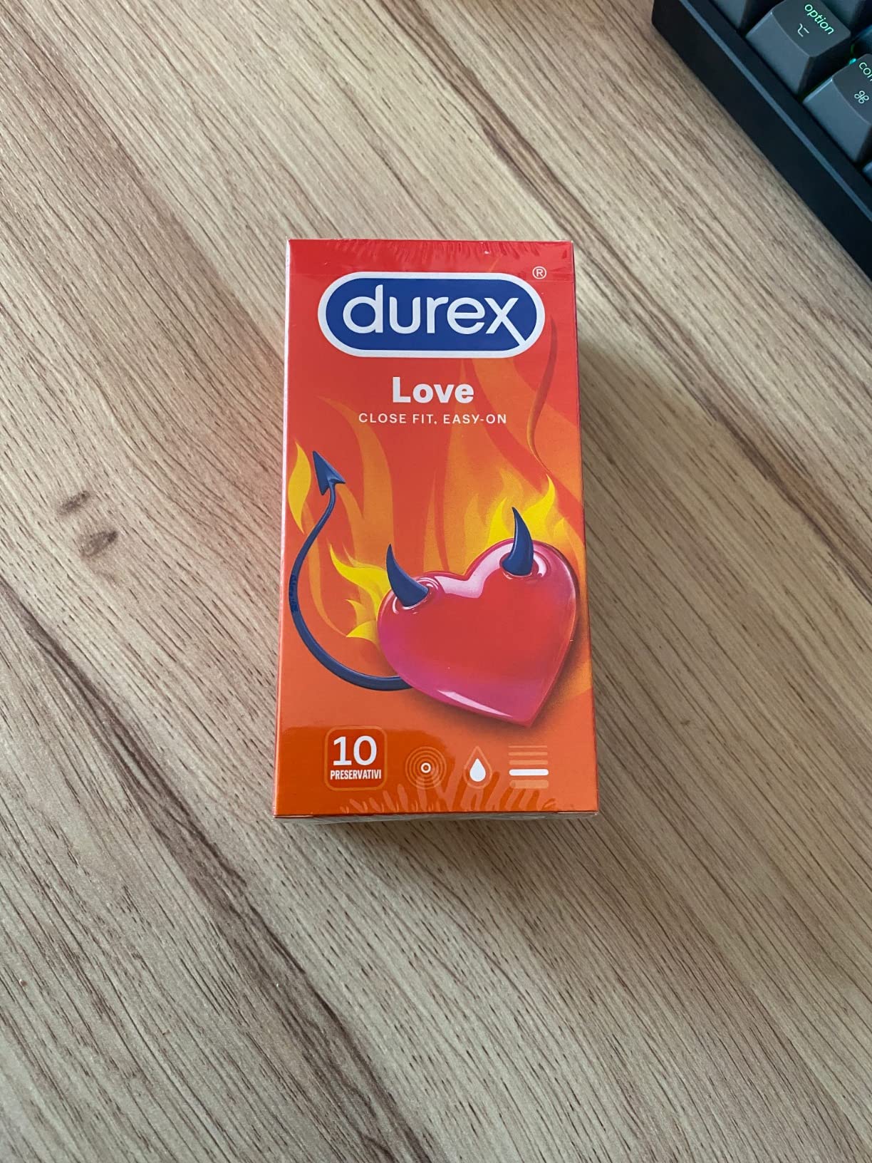 Durex Love Comfort preservativi 10 pezzi easy-on