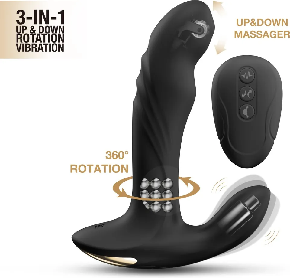 Dorcel Multi P-Joy stimolatore prostatico telecomando 3 motori