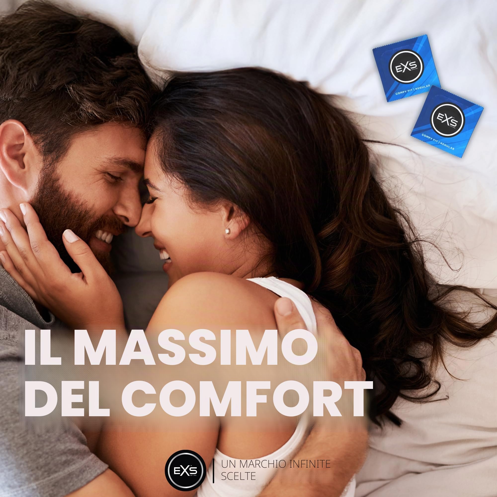 EXS Snug Fit 49mm Preservativi 144 Pezzi Aderenti