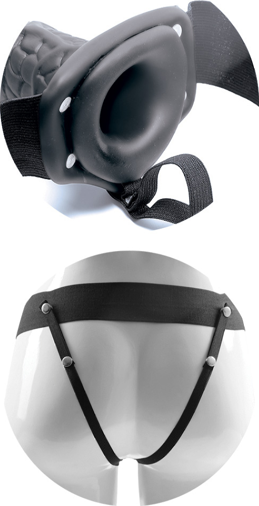 Real Rapture 8 Flesh with Balls fallo strap-on cavo