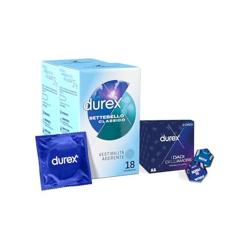 Durex Settebello Classico preservativi 36 pezzi forma classica