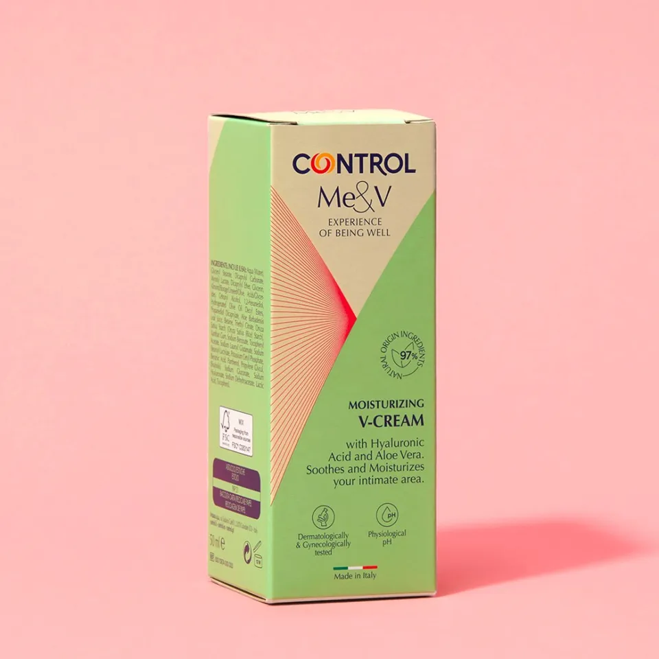 Control Me&V V-Cream crema intima idratante senza profumo