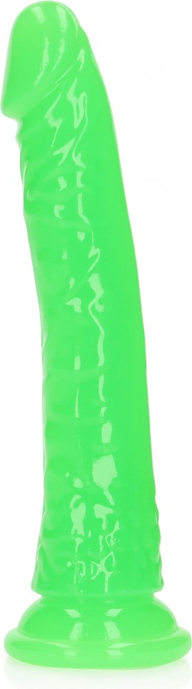 RealRock Slim 8 Dildo Fosforescente con Ventosa