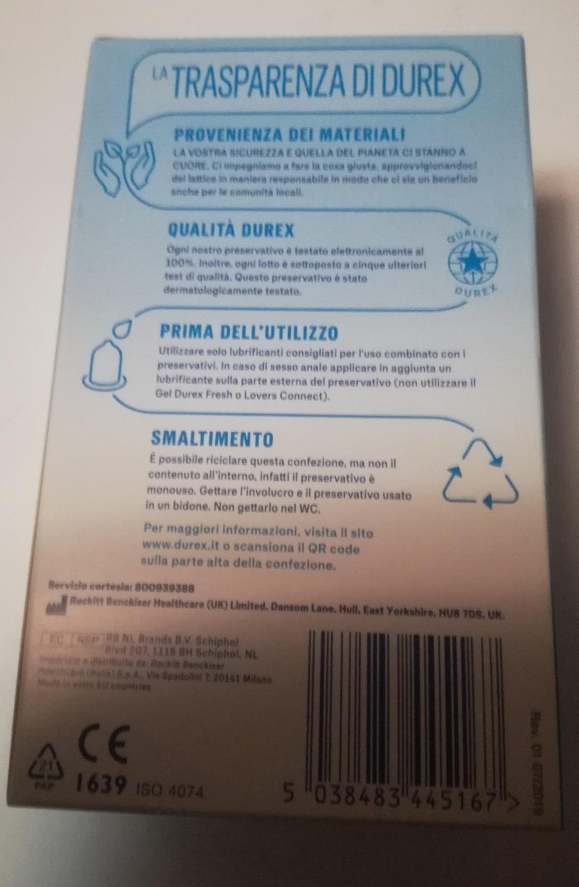 Durex Settebello Classico preservativi classici 18 pz